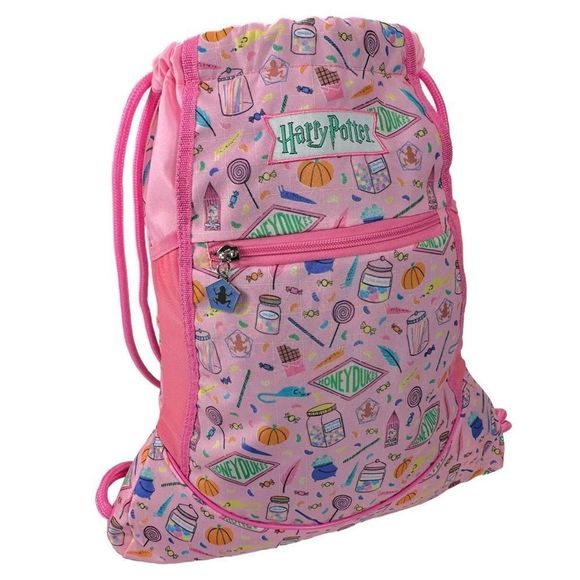 Ju-Ju-Be Pink Harry Potter Drawstring Backpack - Picture 1 of 14